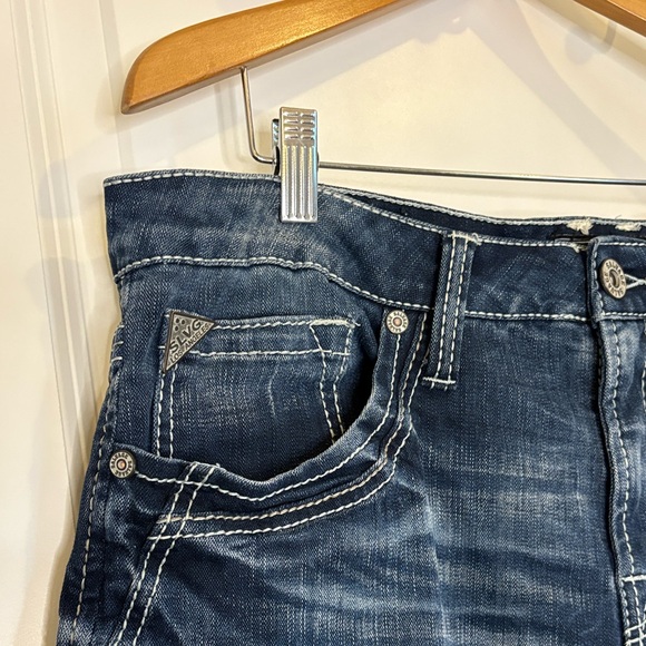 Salvage Jeans Anarchy Relaxed Straight Jeans Size 36 R - Picture 6 of 14